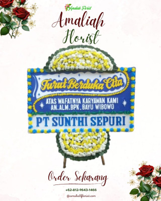 Papan Bunga Duka di Tawanjuka